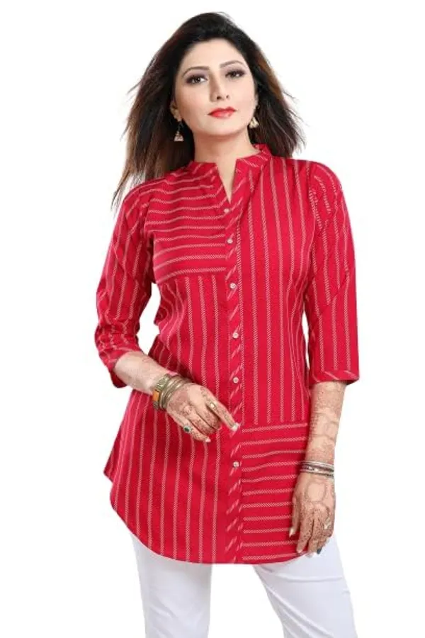 Women's_Polyester_Crepe_Short_Tunic_Top_|_Short_Kurti_For_Jeans_For_Women_|_Kurti_Tops_|_Short_Kurti_|_Short_Kurti_For_Women_|_Short_Kurti_For_Girls