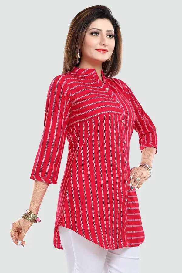 Women's_Polyester_Crepe_Short_Tunic_Top_|_Short_Kurti_For_Jeans_For_Women_|_Kurti_Tops_|_Short_Kurti_|_Short_Kurti_For_Women_|_Short_Kurti_For_Girls
