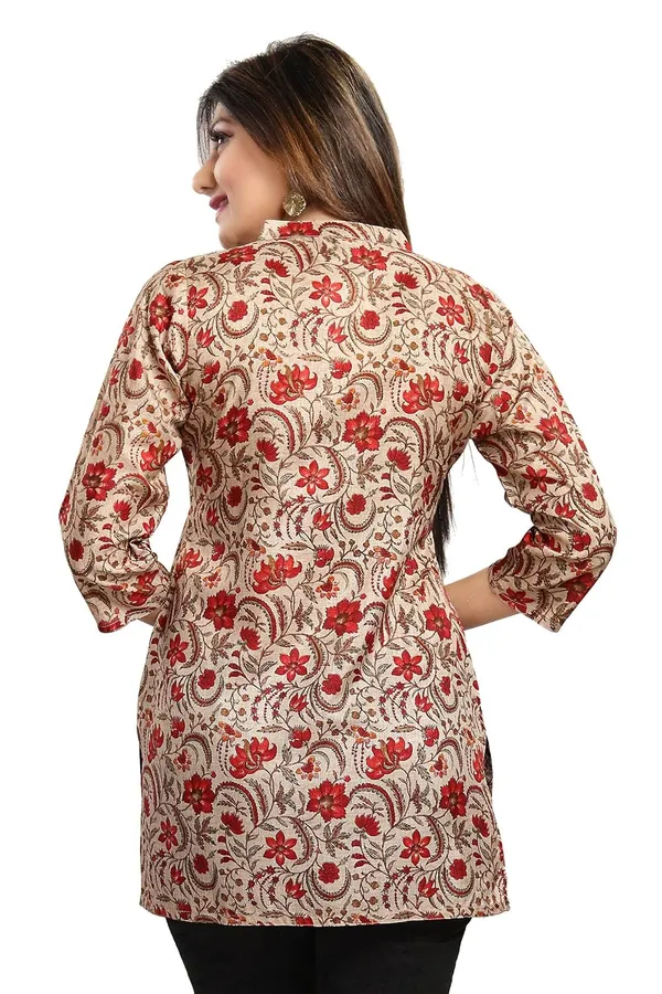 Art_Silk_Print_Perfect_Short_Length_Art_Silk_Kurti_For_Modern_Woman_|_Kurti_Tops_|_Short_Kurti_|_Short_Kurti_For_Women_|_Short_Kurti_For_Girls