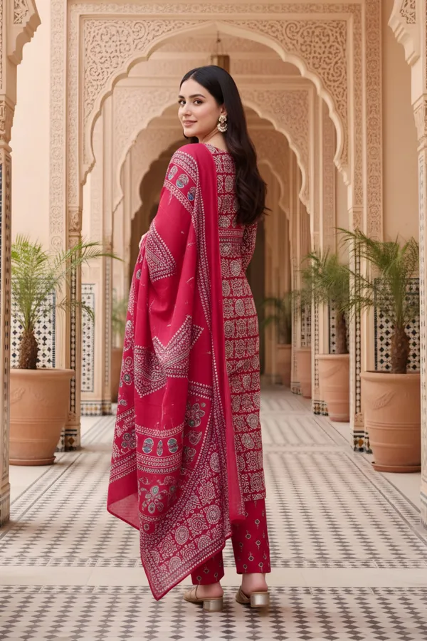 Pink_Jaipuri_Print_Cotton_3_Piece_Suit_Set_with_Dupatta_for_Women