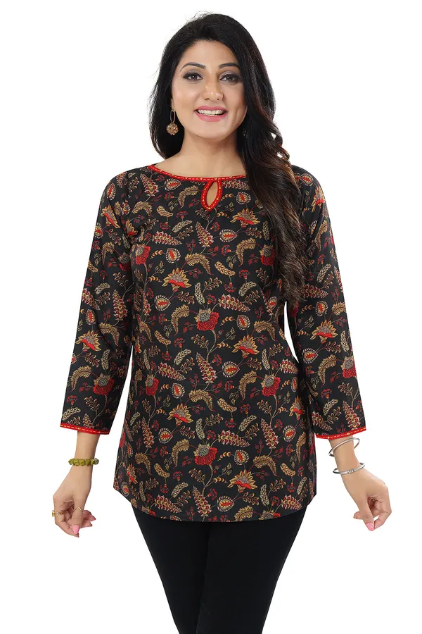 Print_Perfect_Short_Length_Silk_Print_Kurti_for_Modern_Woman