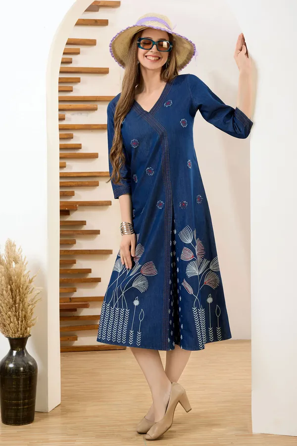 keshubaba Gorgeous Denim Blue V Neck A Line Indo Western Dress Price in India - Buy keshubaba Gorgeous Denim Blue V Neck A Line Indo Western Dress online at https://keshubaba.in keshubaba Gorgeous Denim Blue V Neck A Line Indo Western Dress Price in India - Buy keshubaba Gorgeous Denim Blue V Neck A Line Indo Western Dress online at https://keshubaba.in