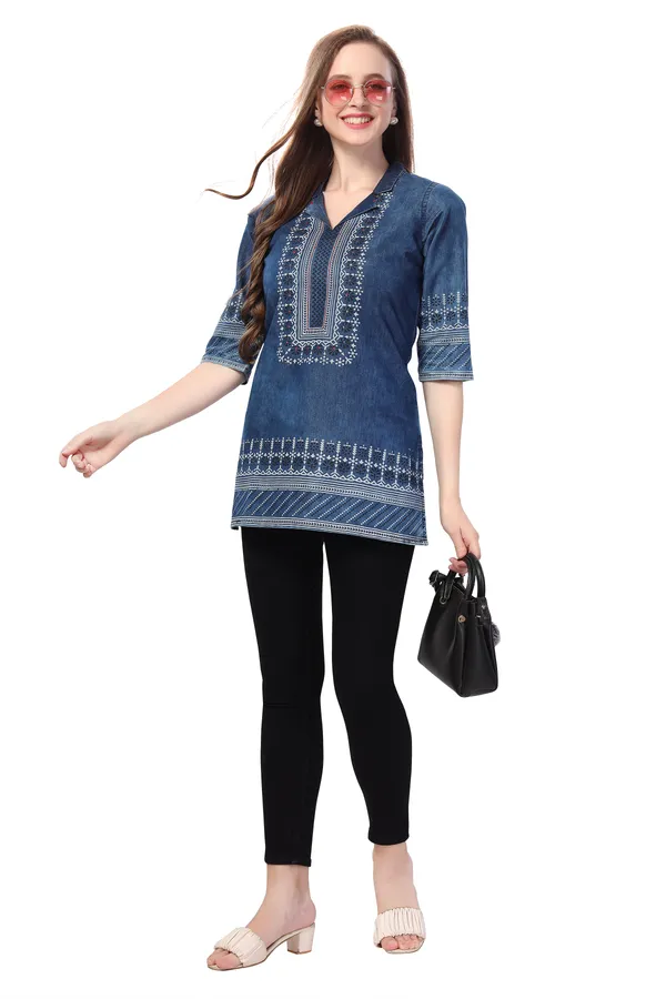 Charm_in_Denim_Cloud_Wash_Print_and_Thread_Work_on_Coat_Collar_Tunic