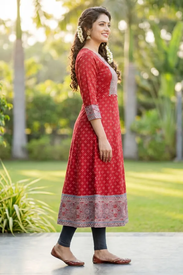 Red_Cotton_Anarkali_Kurti_for_Women_with_Traditional_Jaipuri_Print