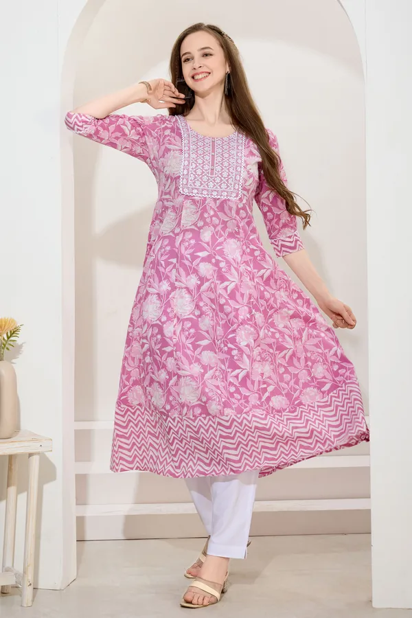 Pink_Jaipuri_Cotton_Anarkali_For_Women_With_Embroidery