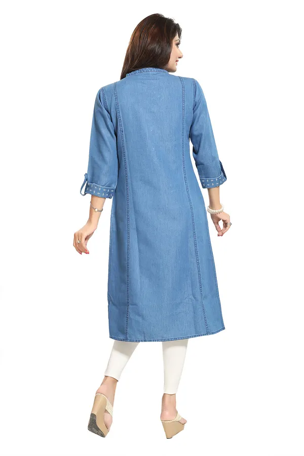 Desire_Denim_Asymmetrical_Tunic_with_Roll_On_Sleeve_Style