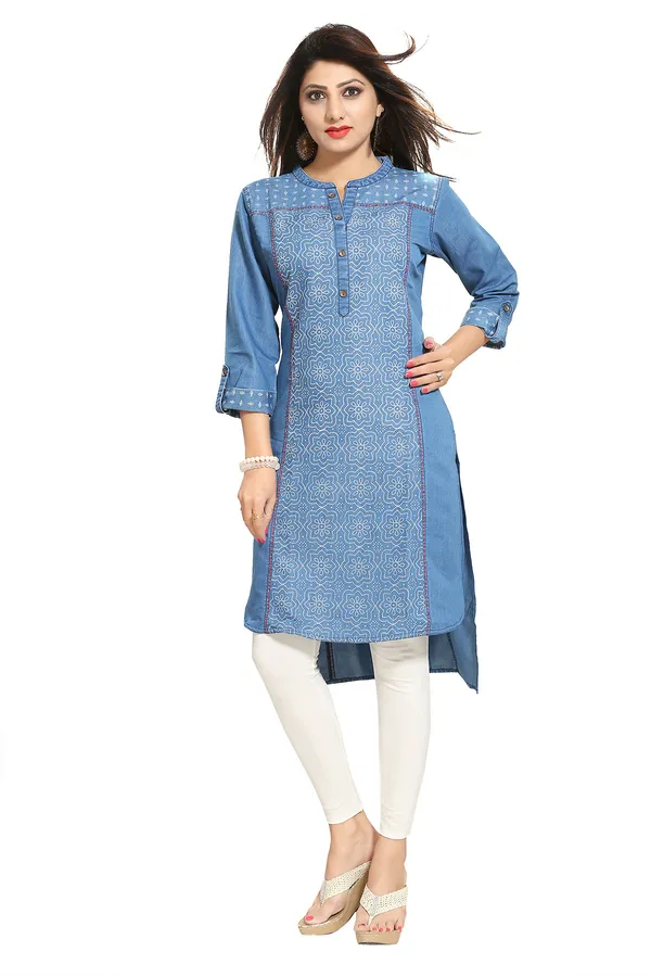 Desire_Denim_Asymmetrical_Tunic_with_Roll_On_Sleeve_Style