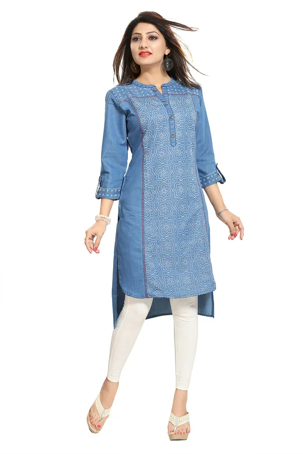 Desire_Denim_Asymmetrical_Tunic_with_Roll_On_Sleeve_Style