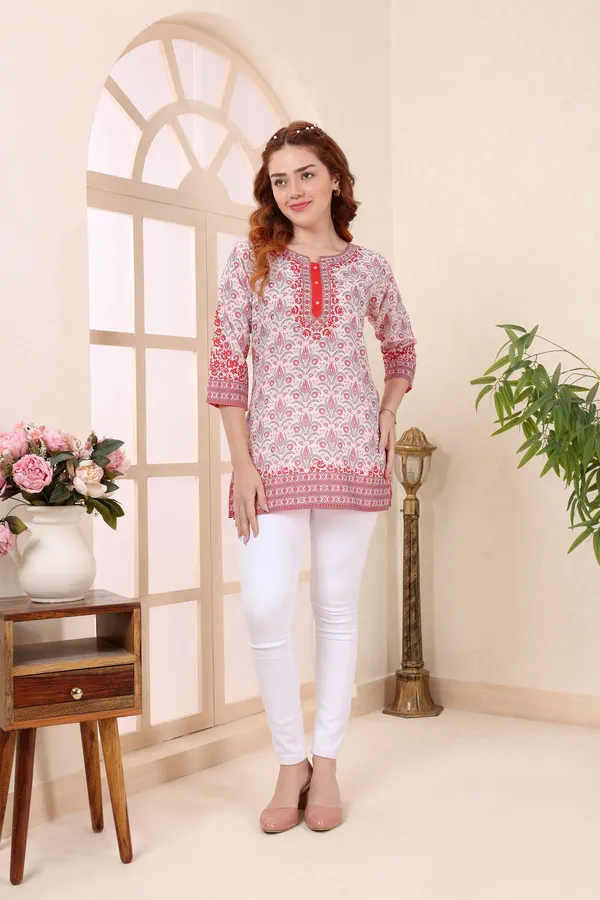 Cream_Cotton_Short_Kurti_Tunic_Top_with_Ethnic_Motifs_for_Women