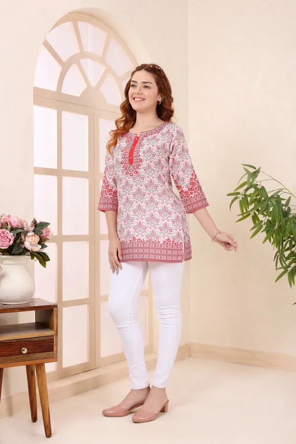 Cream_Cotton_Short_Kurti_Tunic_Top_with_Ethnic_Motifs_for_Women