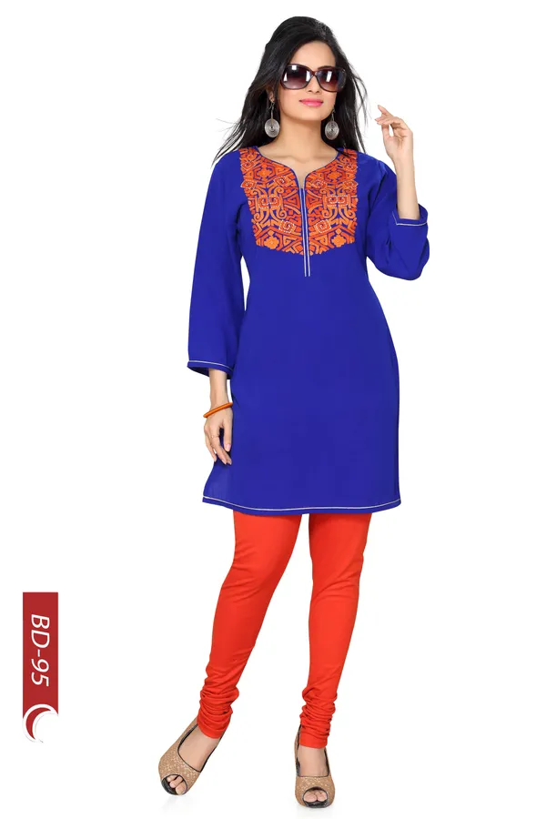 The_Cool_Chic_Embroidered_Velvet_Crepe_Tunic_for_Women