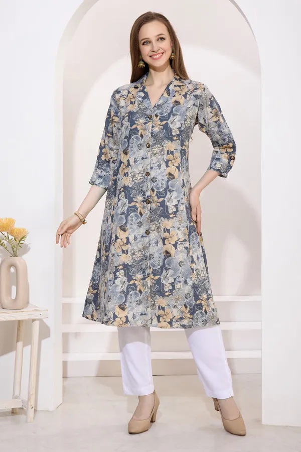 Grey_Linen_Cotton_Princess_Cut_Long_Kurta_For_Women
