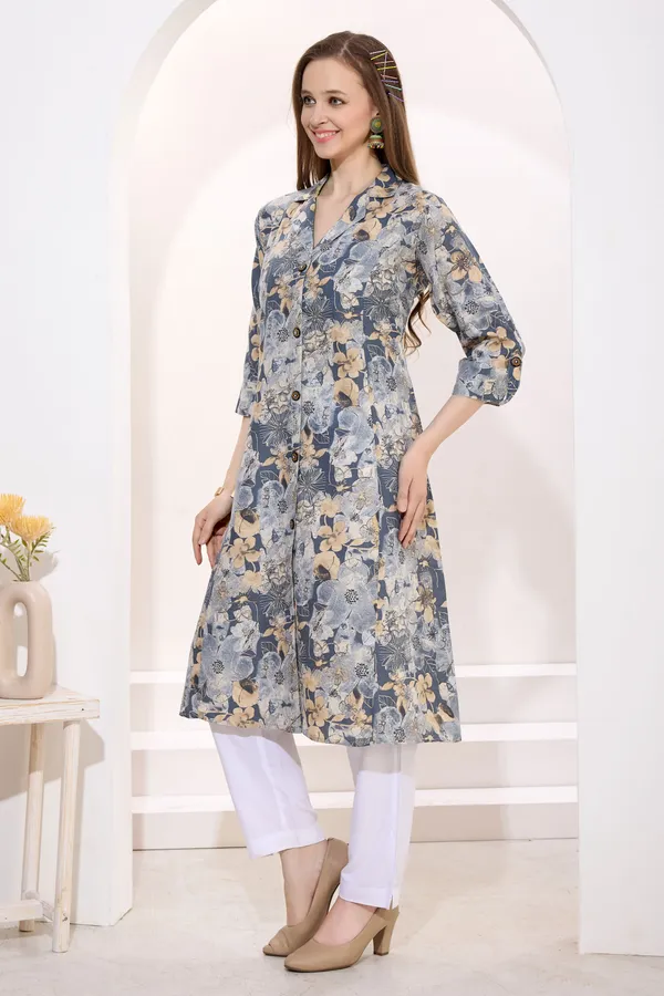 Grey_Linen_Cotton_Princess_Cut_Long_Kurta_For_Women