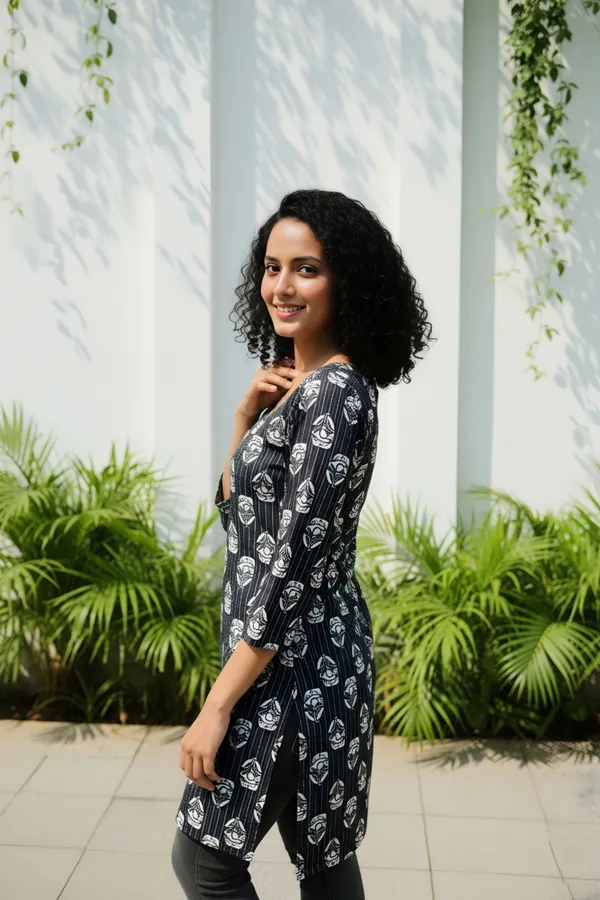 Black_Jaipuri_Print_Kurti_With_Long_Sleeves