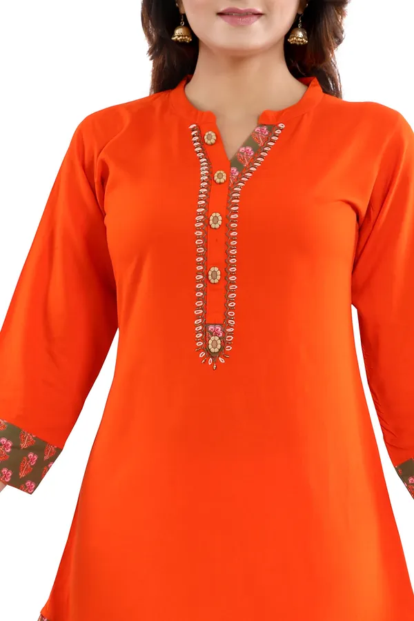 Rayon_Designer_Embroidery_Tunic_for_Girls_and_Women