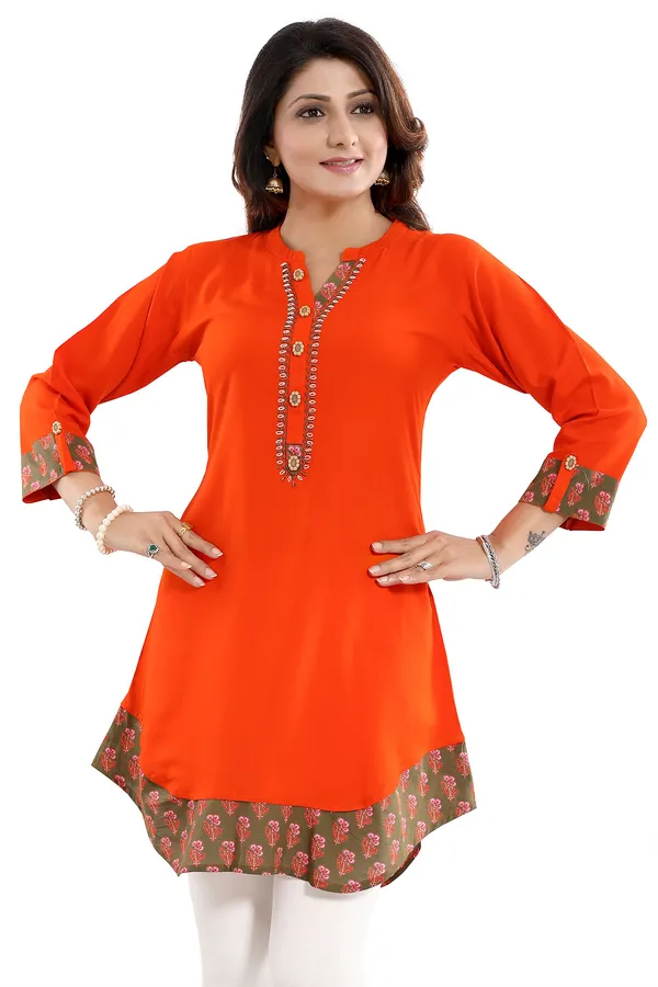Rayon_Designer_Embroidery_Tunic_for_Girls_and_Women