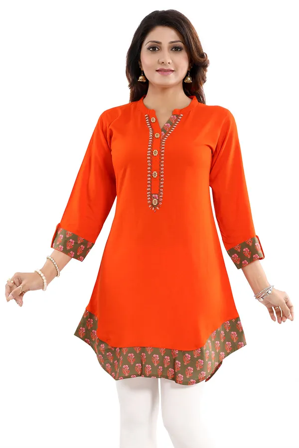 Rayon_Designer_Embroidery_Tunic_for_Girls_and_Women