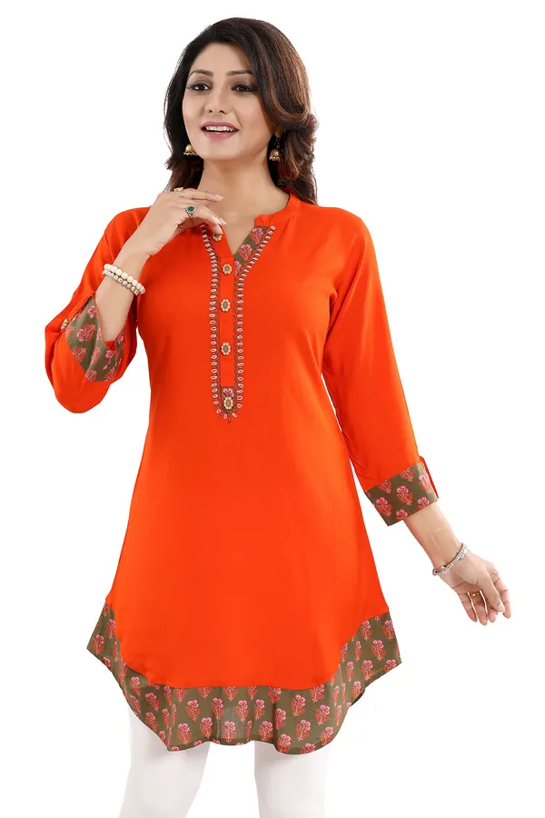 Rayon_Designer_Embroidery_Tunic_for_Girls_and_Women