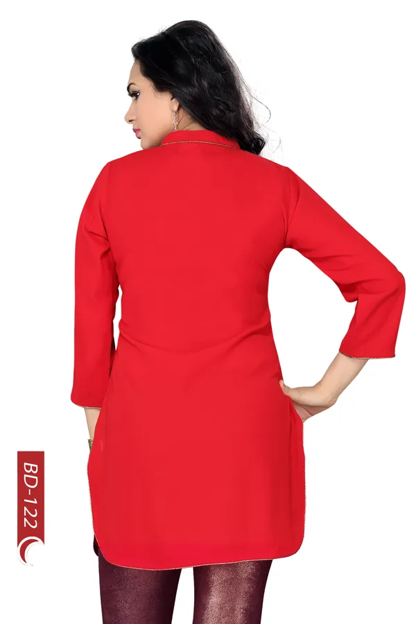 The_Style_Sizzle_Tomato_Red_Georgette_Tunic_for_Women_with_Embroidery