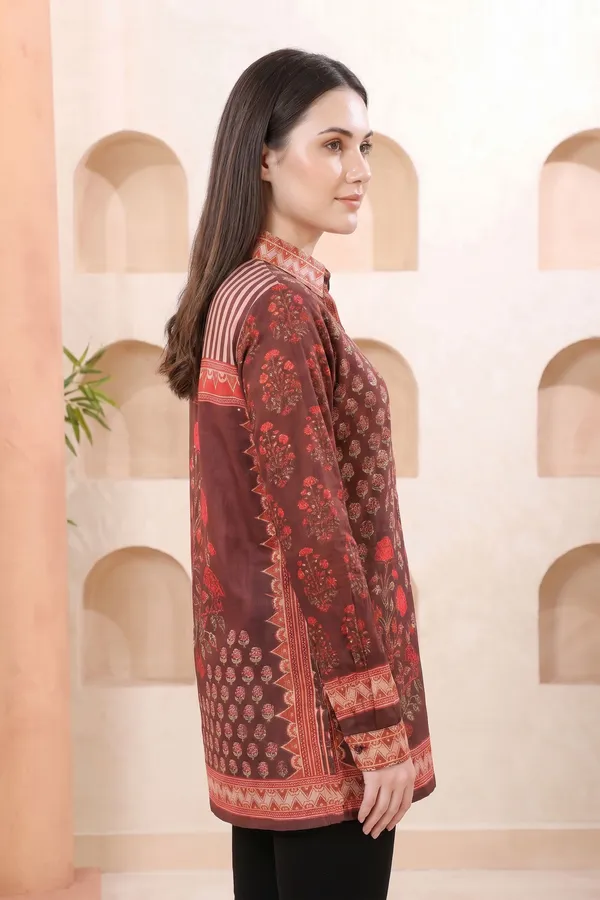 Coffee_Cocoa_Modal_Silk_Printed_Shirt_Style_Tunic_Top_for_Women