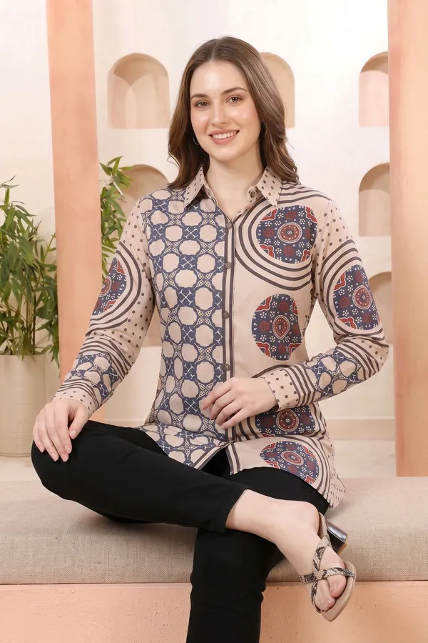 Elegant_Ivory_Modal_Silk_Printed_Shirt_Style_Tunic_Top_for_Women