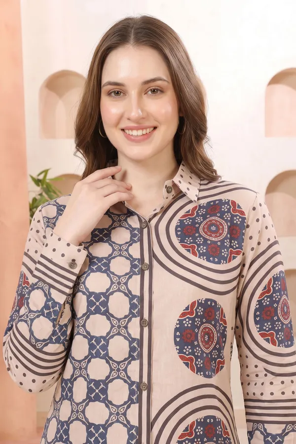 Elegant_Ivory_Modal_Silk_Printed_Shirt_Style_Tunic_Top_for_Women