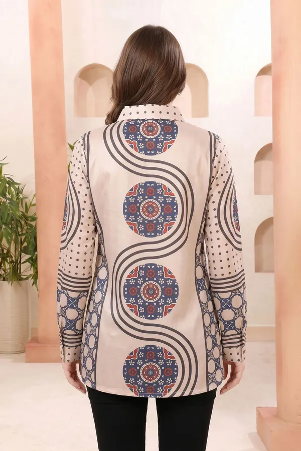 Elegant_Ivory_Modal_Silk_Printed_Shirt_Style_Tunic_Top_for_Women