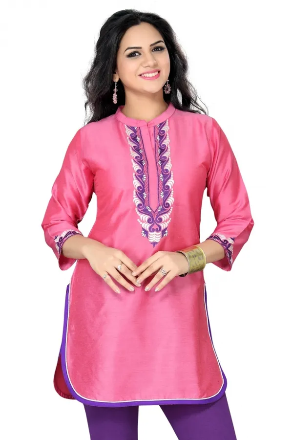Playful_like_Pinky_Cotton_Silk_Short_Tunic_for_Women
