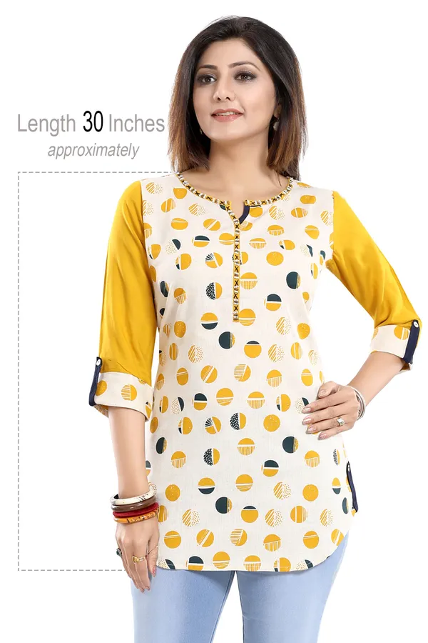 Cotton_Printed_Apple-Cut_Short_Tunic