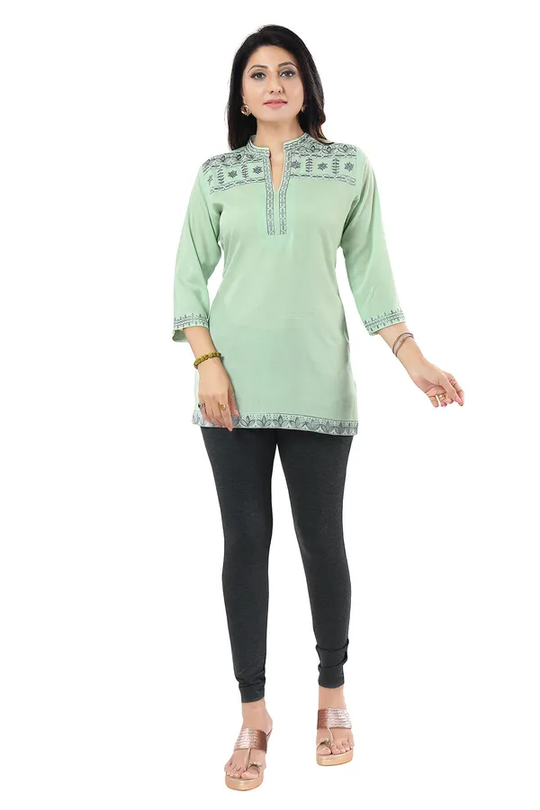 Gracious_Green_Women_Embroidered_Boho_Chic_Tunic_Top