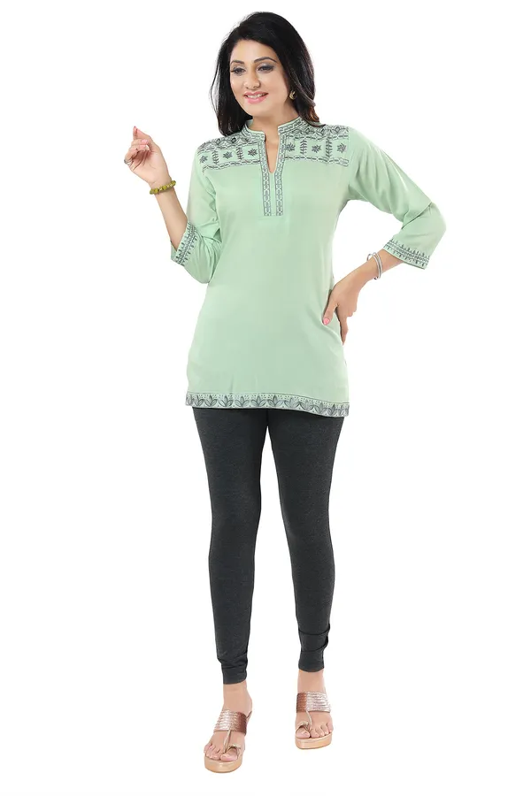 Gracious_Green_Women_Embroidered_Boho_Chic_Tunic_Top