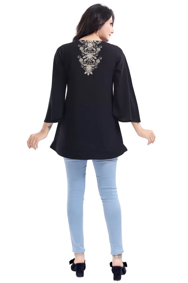 BEAUTIFUL_BLACK_CREPE_FABRIC_WOMEN_TUNIC_TOP_WITH_EMBROIDERY_WORK