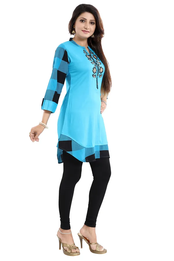 Rayon_Designer_Embroidery_Tunic_for_Girls_and_Women
