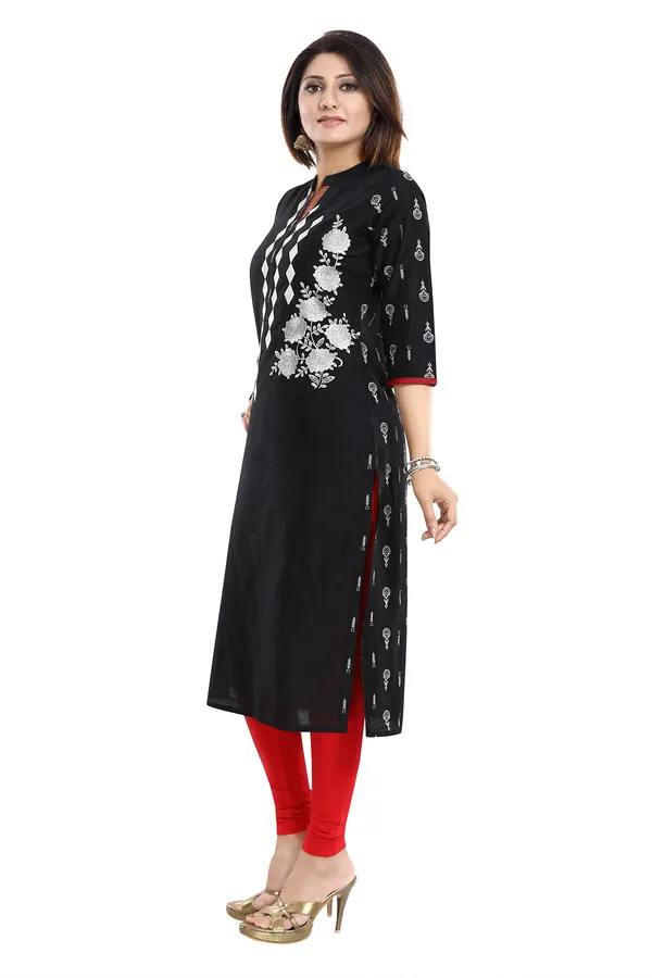 DESIGNER_LONG_RAW_SILK_EMBROIDERY_KURTI