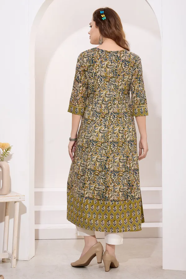 Green_Jaipuri_Cotton_Anarkali_For_Women_With_Embroidery