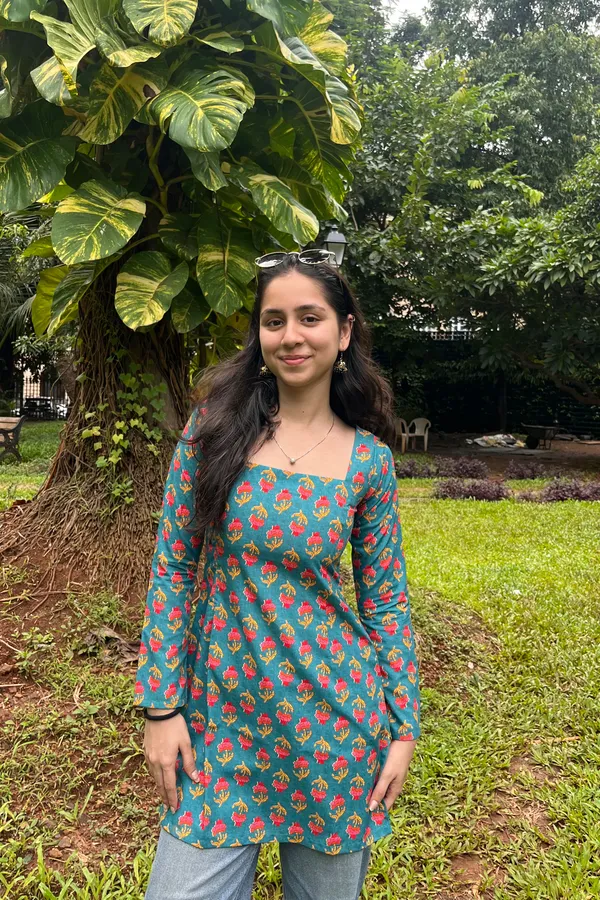 Jaipuri_Print_Kurti_With_Long_Sleeves