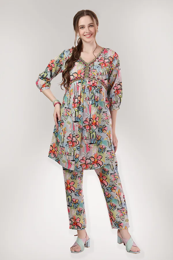 Ethnic_Abstract_Multicolour_Flower_Print_Cotton_Alia_Cut_Co-ord_Set