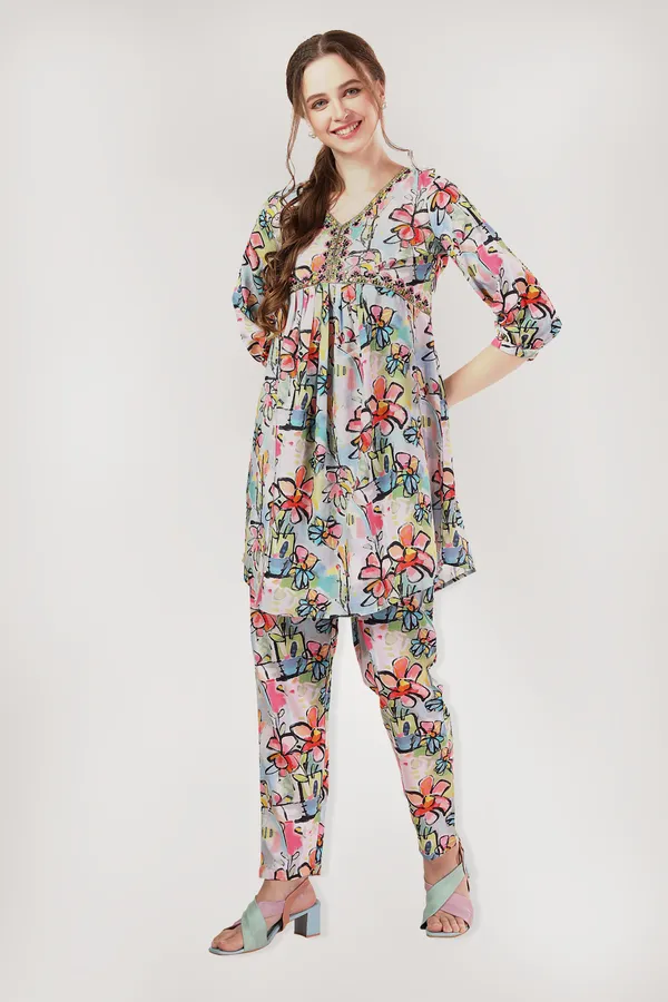 Ethnic_Abstract_Multicolour_Flower_Print_Cotton_Alia_Cut_Co-ord_Set