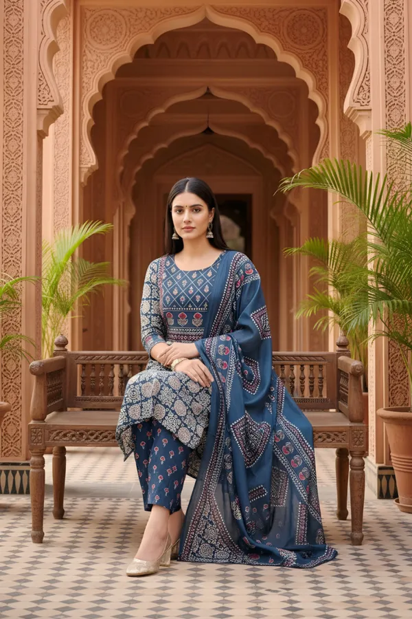 Blue_Jaipuri_Print_Cotton_3_Piece_Suit_Set_with_Dupatta_for_Women
