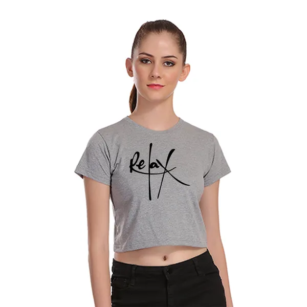 Grey_Cotton_Relax_Graphic_Printed_Crop_Top_For_Women