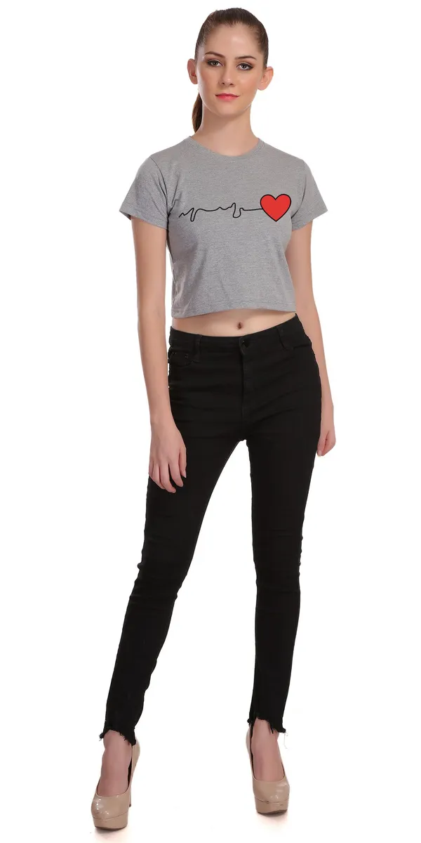 Grey_Cotton_Heart_Beat_Graphic_Printed_Crop_Top_For_Women