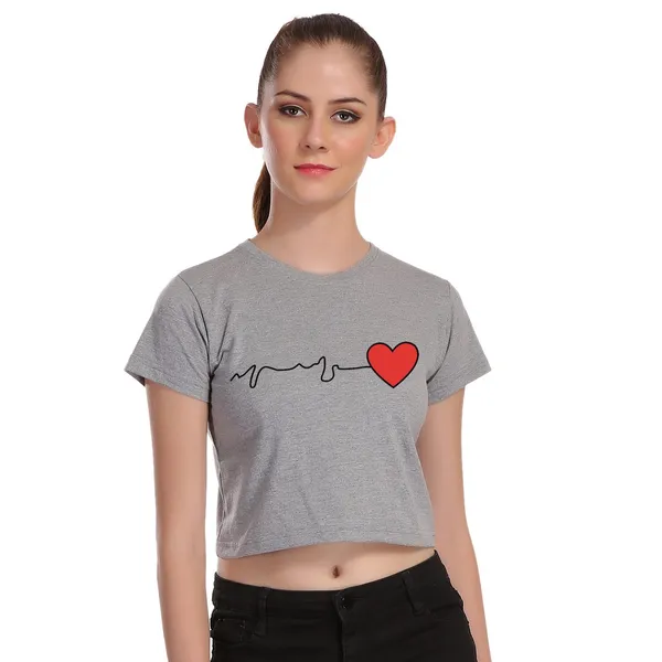 Grey_Cotton_Heart_Beat_Graphic_Printed_Crop_Top_For_Women