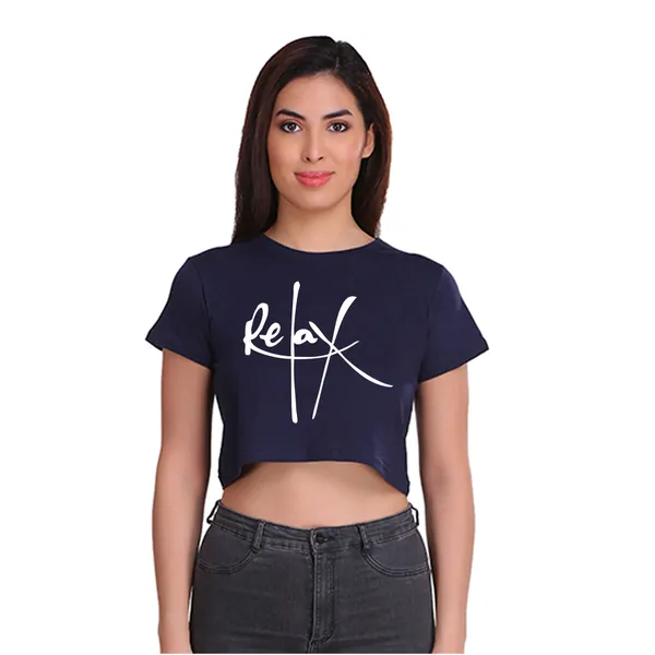 Navy_Cotton_Relax_Graphic_Printed_Crop_Top_For_Women