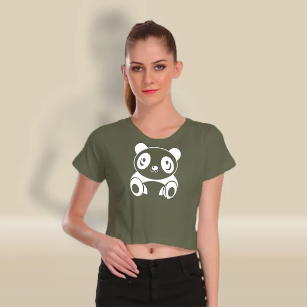 Olive_Cotton_Cute_Panda_Graphic_Printed_Crop_Top_For_Women