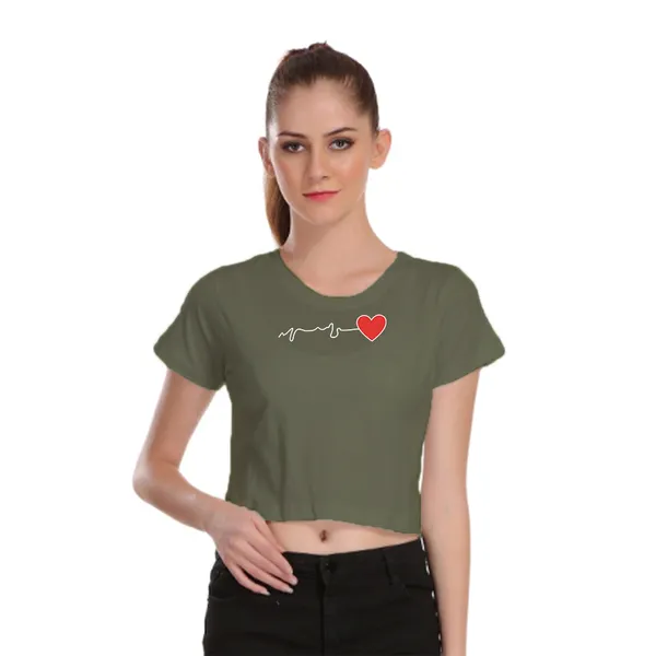 Olive_Cotton_Heart_Beat_Graphic_Printed_Crop_Top_For_Women
