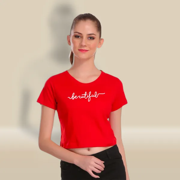 Red_Cotton_Beautiful_Graphic_Printed_Crop_Top_For_Women