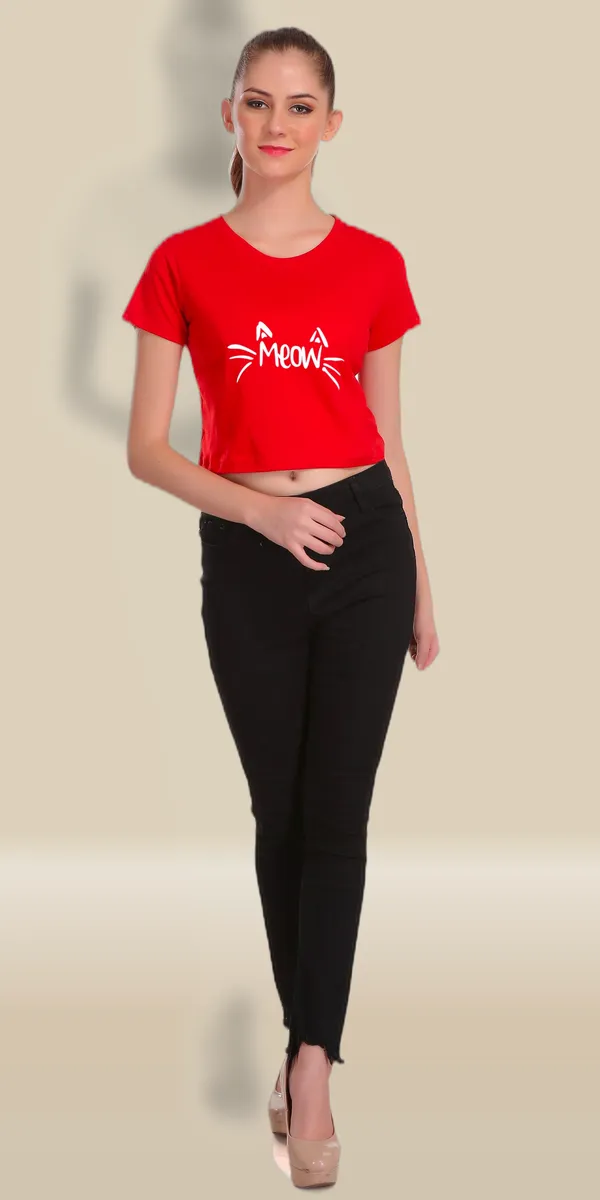 Red_Cotton_Meow_Graphic_Printed_Crop_Top_For_Women