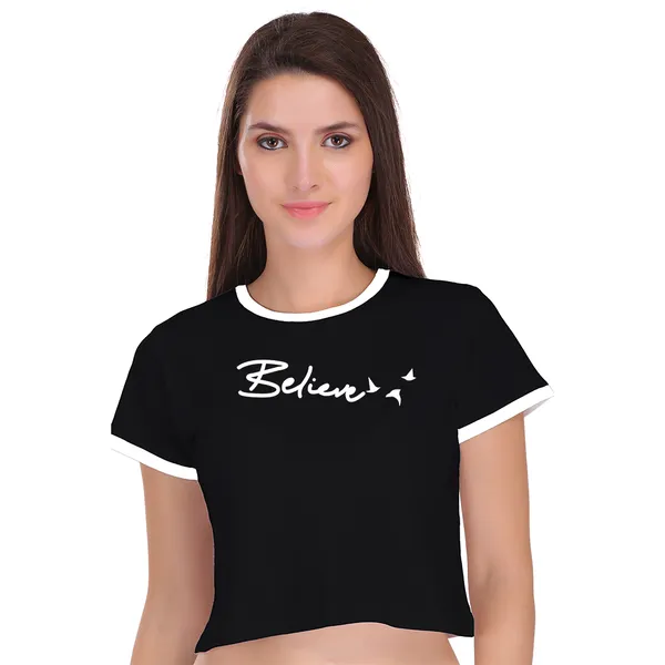 Black_Cotton_Believe_Printed_Ringer_Crop_Top_For_Women