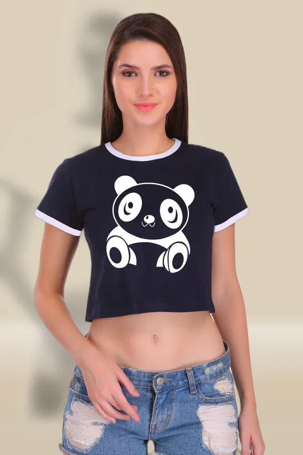 Navy_Blue_Cotton_Cute_Panda_Printed_Ringer_Crop_Top_For_Women