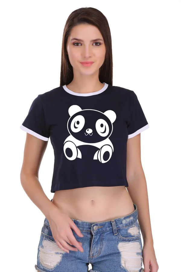 Navy_Blue_Cotton_Cute_Panda_Printed_Ringer_Crop_Top_For_Women